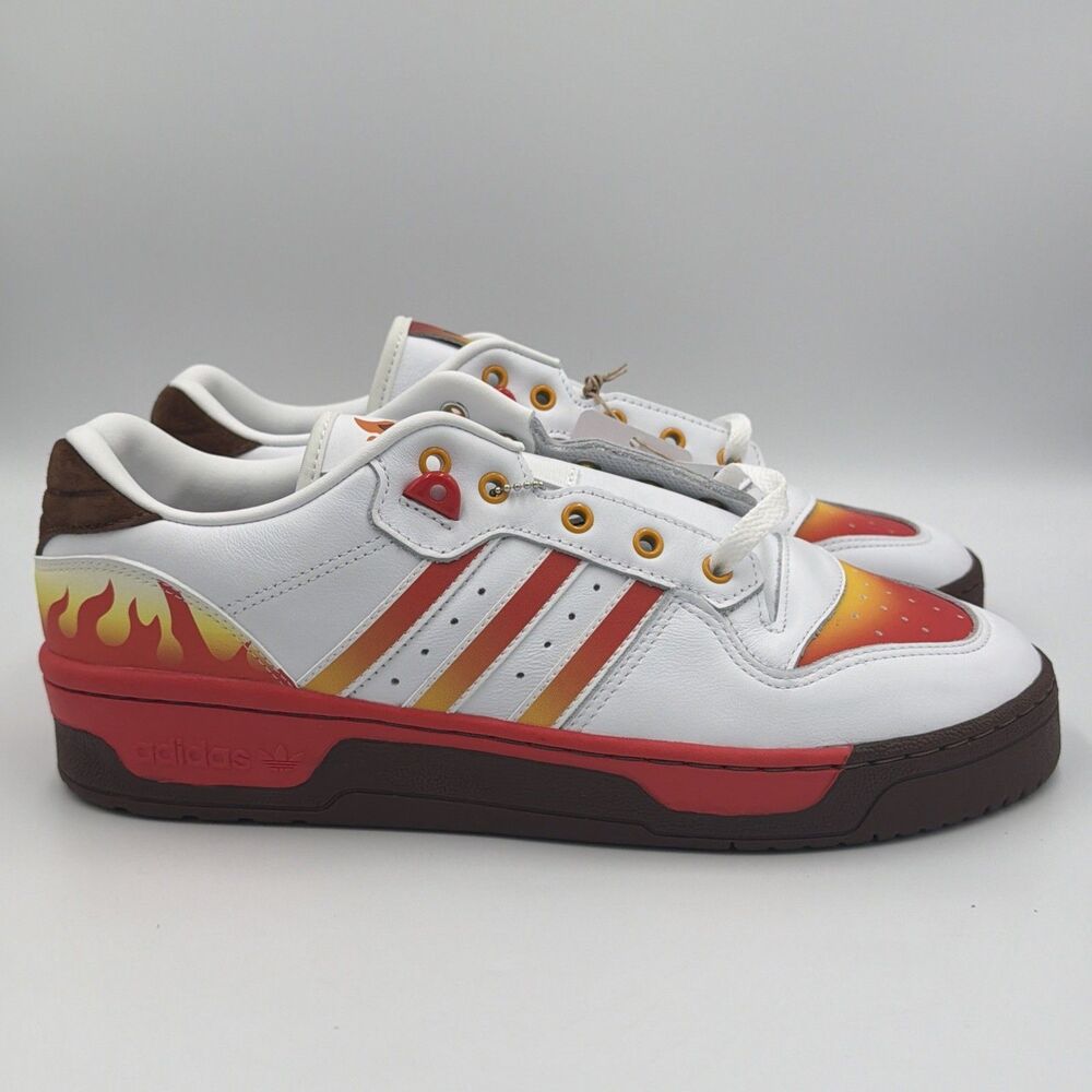 Adidas Rivalry Low X Demon Slayer Rengoku Hashira JI3310 Men's 10.5 NWT Limited